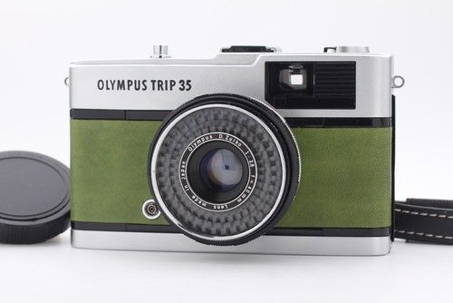 Olympus trip35 vintage olive - olympus,