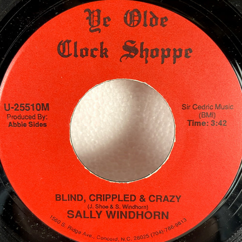 Sally windhorn blind - sally, –