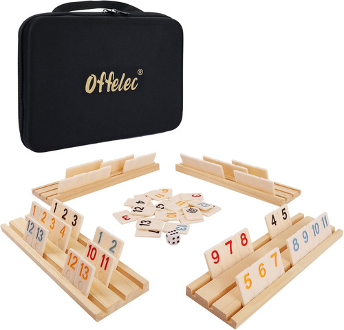 Upgraded rummy cube game - cube, set