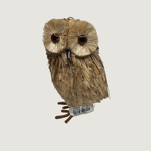 Pottery barn natural owl place - pottery,