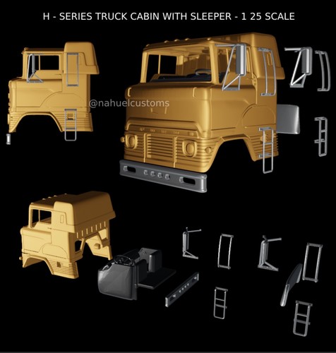 Printed ford series - 3d,