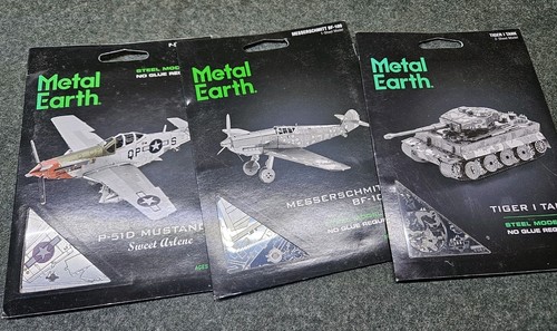 Metal earth wwii - metal, earth,