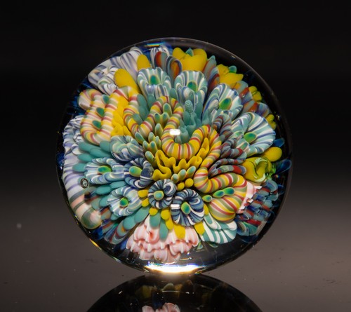 Ocean reef glass marble - ocean,