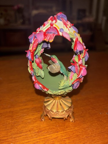 Hummingbird egg franklin mint - hummingbird,