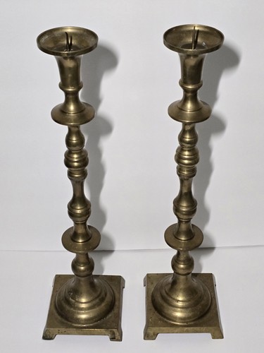 Vintage pair solid brass - vintage,