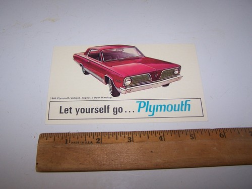 1966 plymouth valiant - valiant, signet