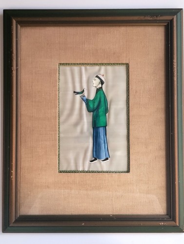 Antique chinese gouache - antique,