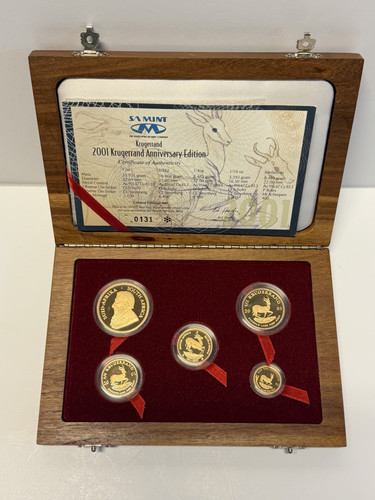 2001 african krugerrand - african,