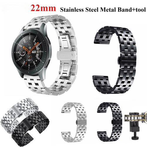 22mm stainless steel band - stainless,