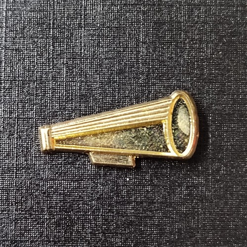 Gold tone cheerleader - gold-tone,