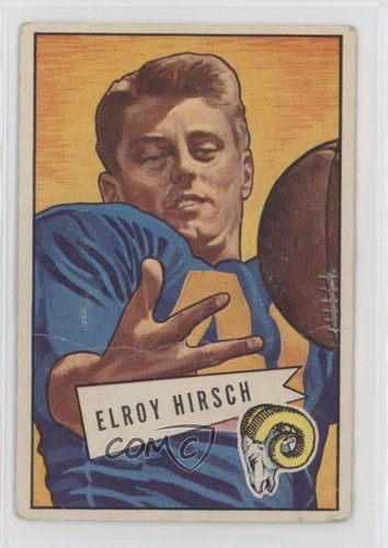 1952 bowman large elroy hirsch - 1952,