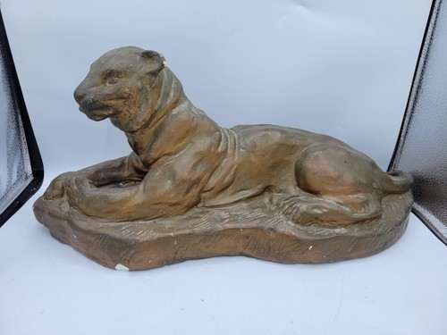 Vintage tiger lion or - vintage,