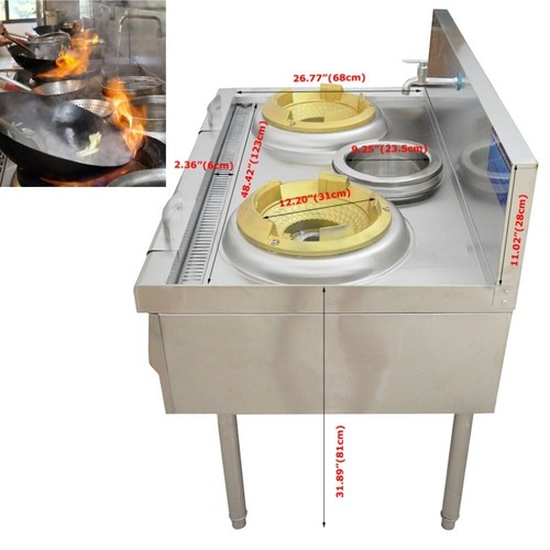 Commercial kitchen gas stove - commercial,