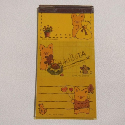 Sanrio zashikibuta 1980s - sanrio,