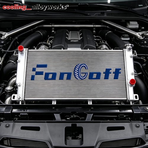 Aluminum row radiator - aluminum, for