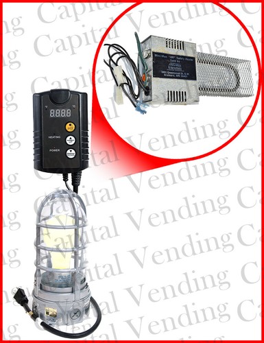 Soda vending machine heater - machine,