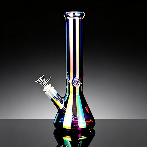 Inch heavy glass bong - inch, water