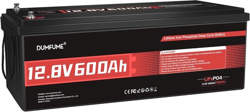 12v 600ah lifepo4 - 600ah,