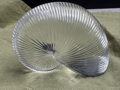 Baccarat nautilus seashell - baccarat,