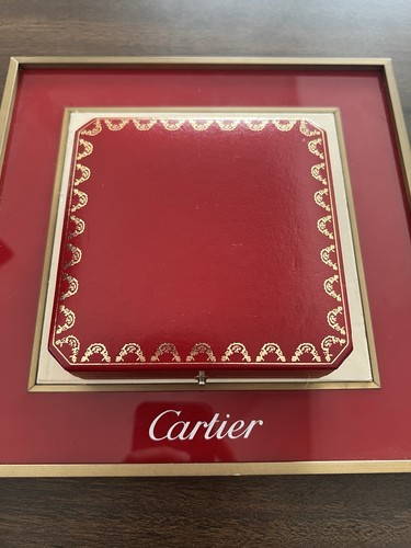 Cartier presentation case red - case,