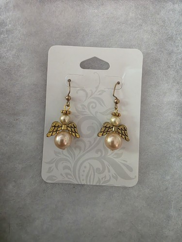 Handmade dangling earrings - handmade,