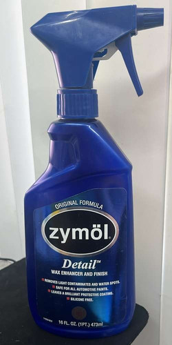 Zymol detail wax enhancer - , and