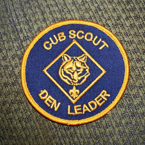 Current cub scout den - current, leader