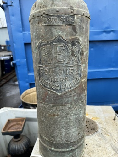 Antique rex new york copper - antique,
