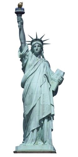 Statue liberty cardboard - statue,