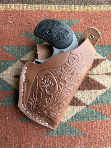 Leather thumb break - leather, holster