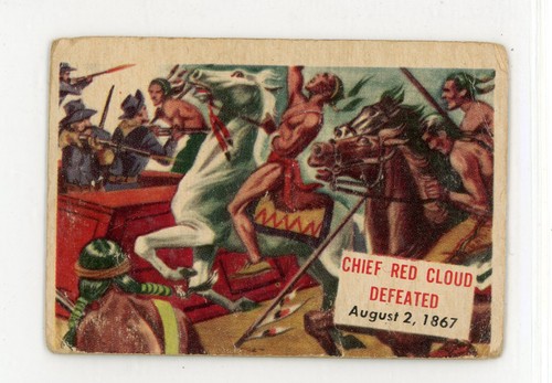 1954 topps scoop chief red - 1954,