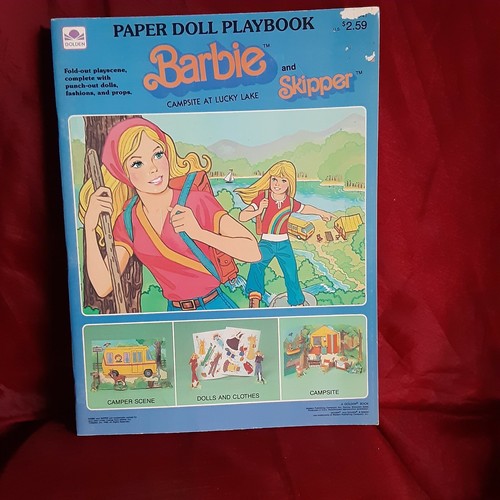 Barbie and skipper campsite - skipper, at