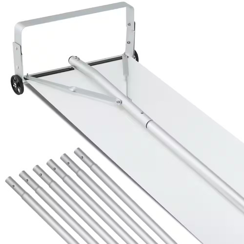 Snow roof rake - roof, ft.