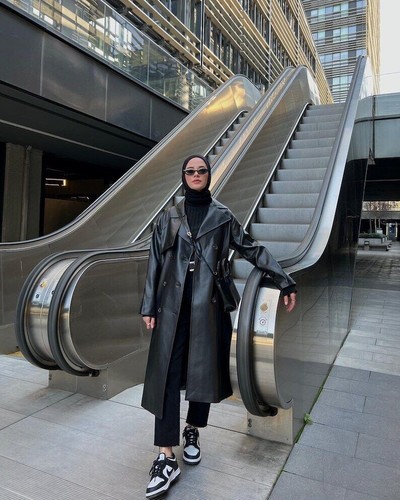 Women black long - black,