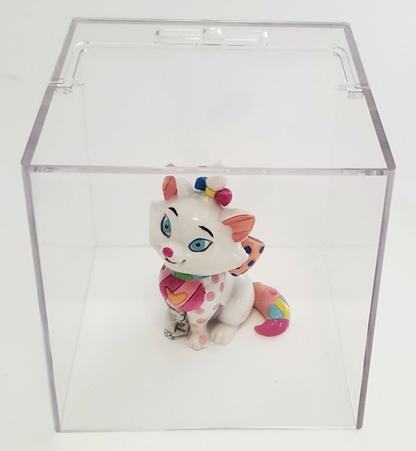 Clear acrylic plastic cube - x,