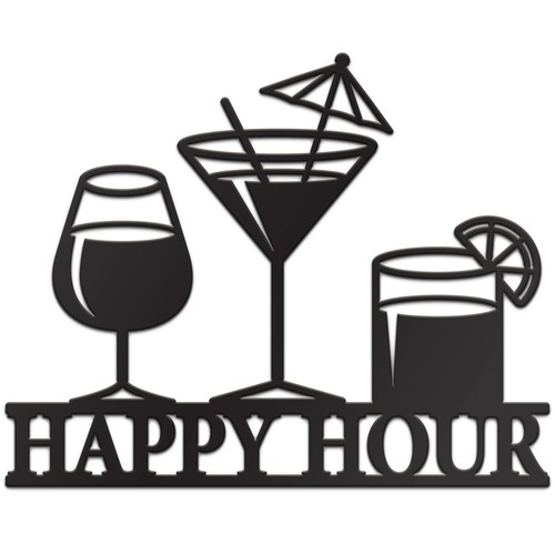 Vivegate happy hour sign - happy,