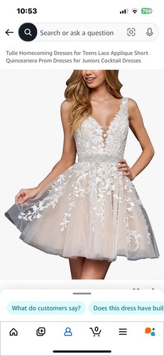 Tulle homecoming prom dress - homecoming,