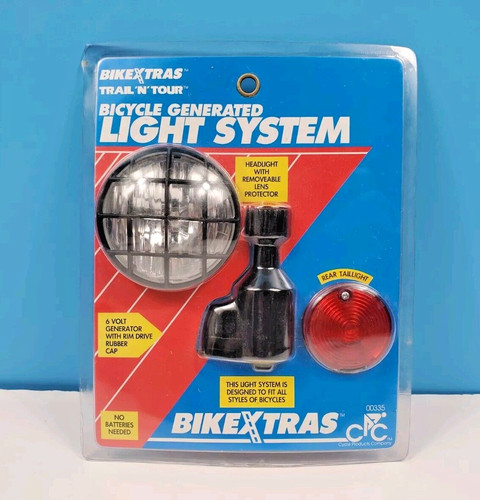 Bicycle generated light system - light,