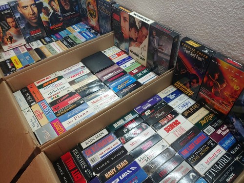 Vhs tape lot - tape, 50