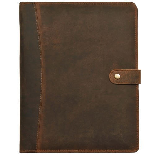Leather padfolio for - leather,