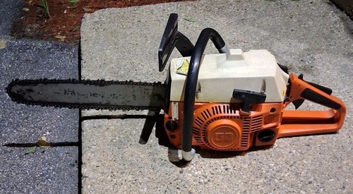 Vintage husqvarna chainsaw - vintage,