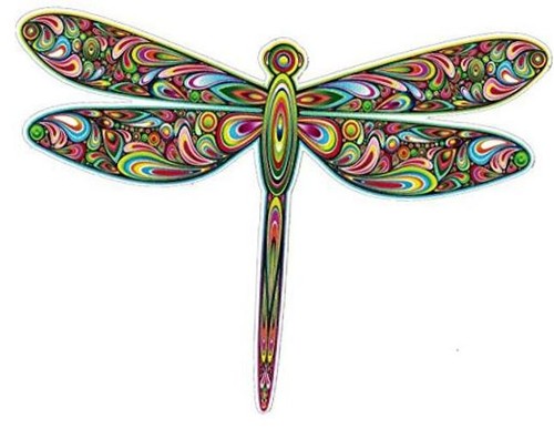 Dragonfly beautiful tie - beautiful,