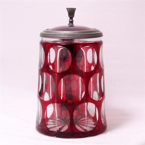 Antique german bohemian glass - german/bohemian,