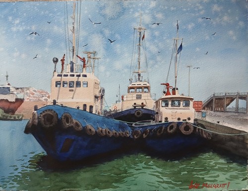 Original painting - painting, in