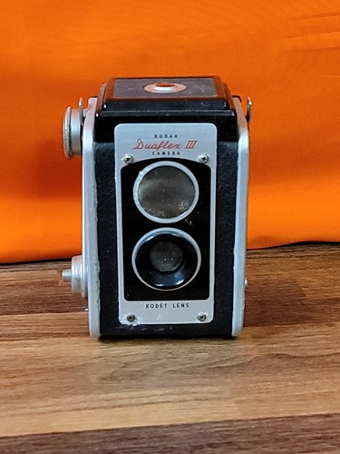 Vintage black kodak duaflex - vintage,