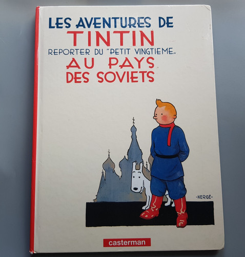 Tintin the land soviets - in,