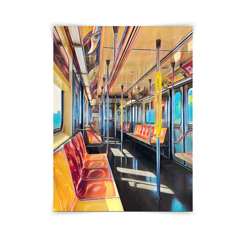 Nyc subway seat - seat, interior