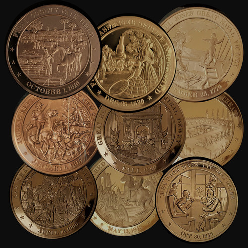 Nine bronze history - nine,