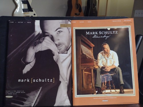 Mark schultz signed songbook - mark,