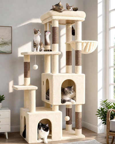 Cat tower for - tower, cats